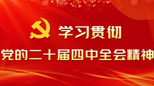 学习贯彻党的二十届四中全会精神