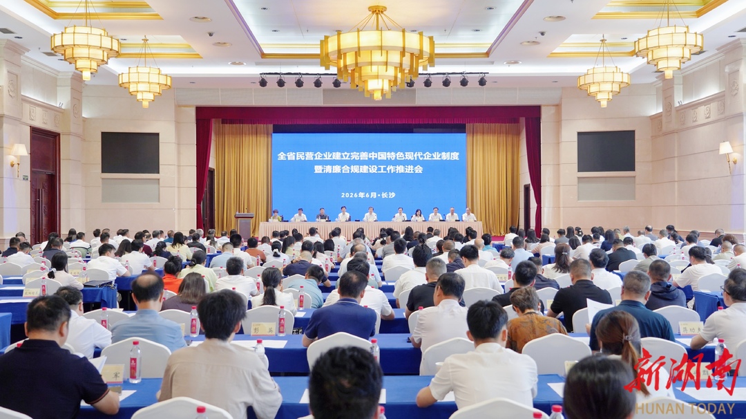 一体推进！这个会议助推湖南民营企业系统提升现代治理水平