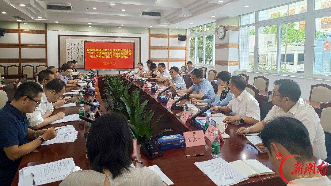 民建湖南省委会调研组赴广东开展专题调研