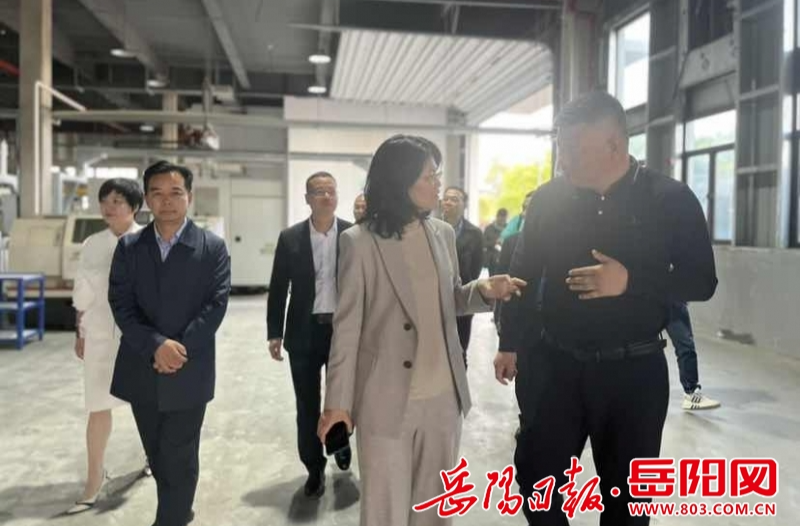 岳阳：深入走访调研 问需企业发展