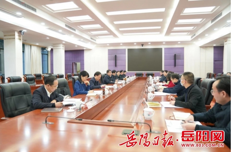 岳阳市委召开党外人士座谈会