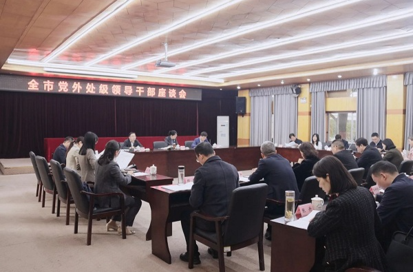 岳阳市召开全市党外处级领导干部座谈会