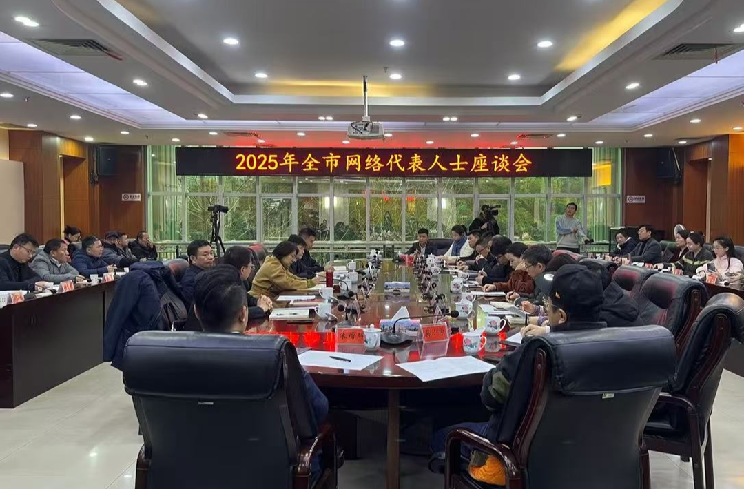 娄底市网络代表人士座谈会召开