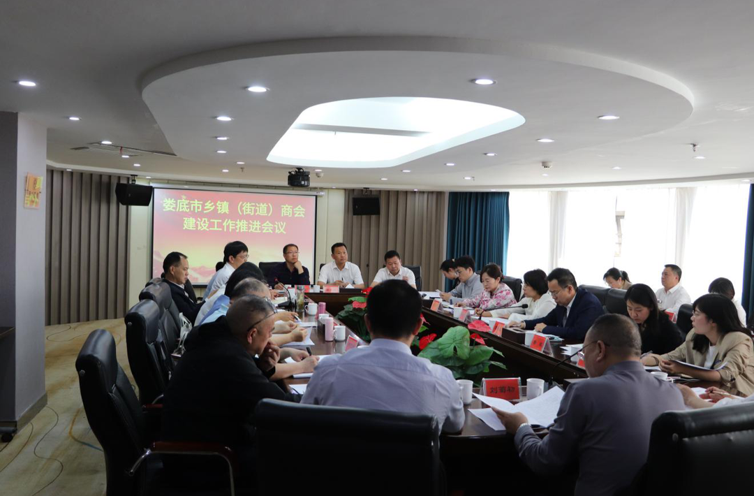 为乡村振兴注入新动能 娄底市乡镇（街道）商会建设工作推进会召开