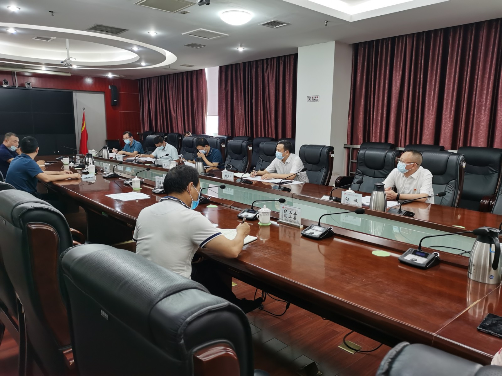 杨真平等市领导赴高新区检查指导疫情防控工作1.jpg