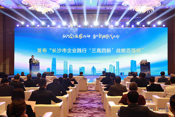 “长沙市企业践行‘三高四新’战略百强榜”发布.jpg